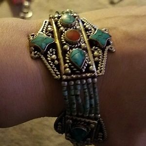 Turquoise Native American bracelet
